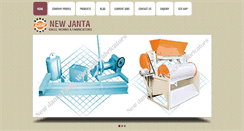 Desktop Screenshot of newjantaengg.com